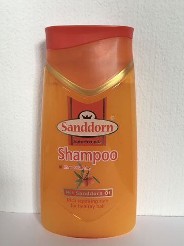 Sanddorn Shampoo ohne Parabene