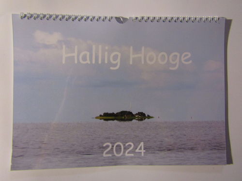 Hallig Hooge Kalender 2024 von Hartmut Dell Missier,Frieslandfoto