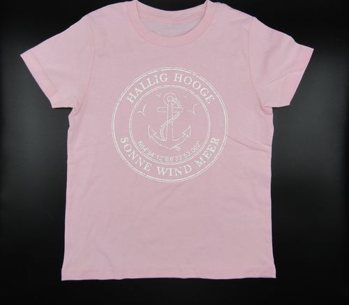 Hallig Hooge Kinder T-Shirt rosa Organic Cotton