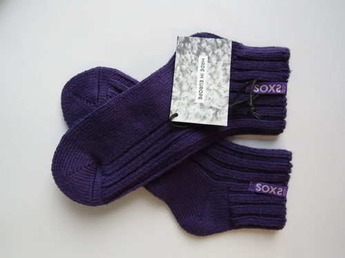 SOXS unisex streetwear purple low,37-41 und LAbel in paisley purple 3634